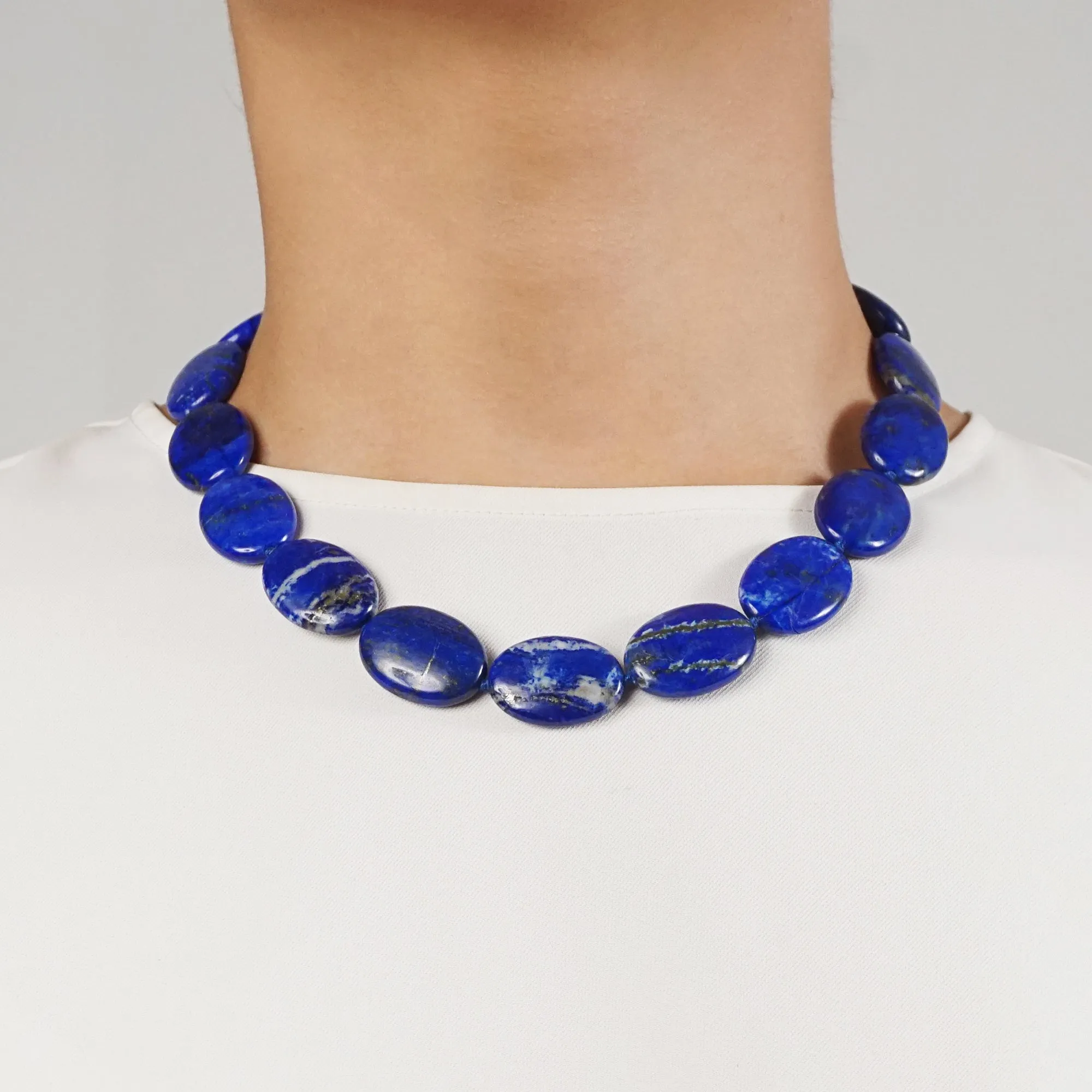 Lapis Lazuli Flat Oval