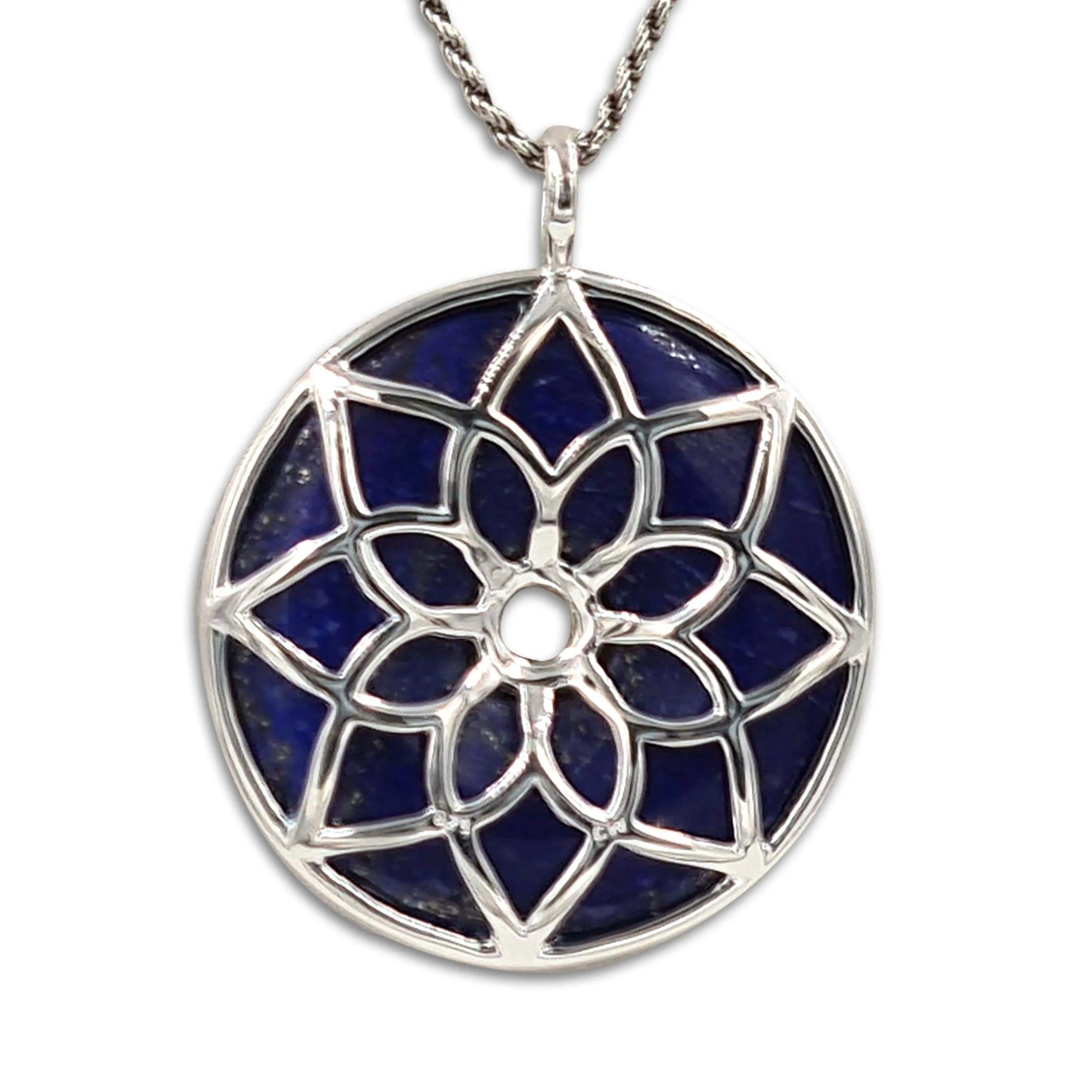 Lapis-Sun pendant