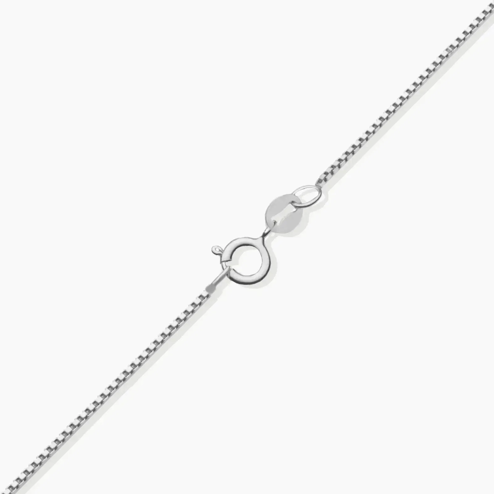London Blue Topaz Infanta Charm Necklace in Sterling Silver