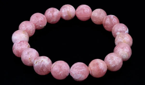 Luxury Rhodochrosite Natural Gemstone Bracelet