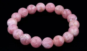 Luxury Rhodochrosite Natural Gemstone Bracelet