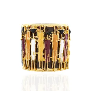 Maasai Sherrie Cuff - Gold