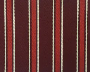 Maroon, Red And White Blazer/Boating Stripe 1 3/4'' Repeat Jacketing