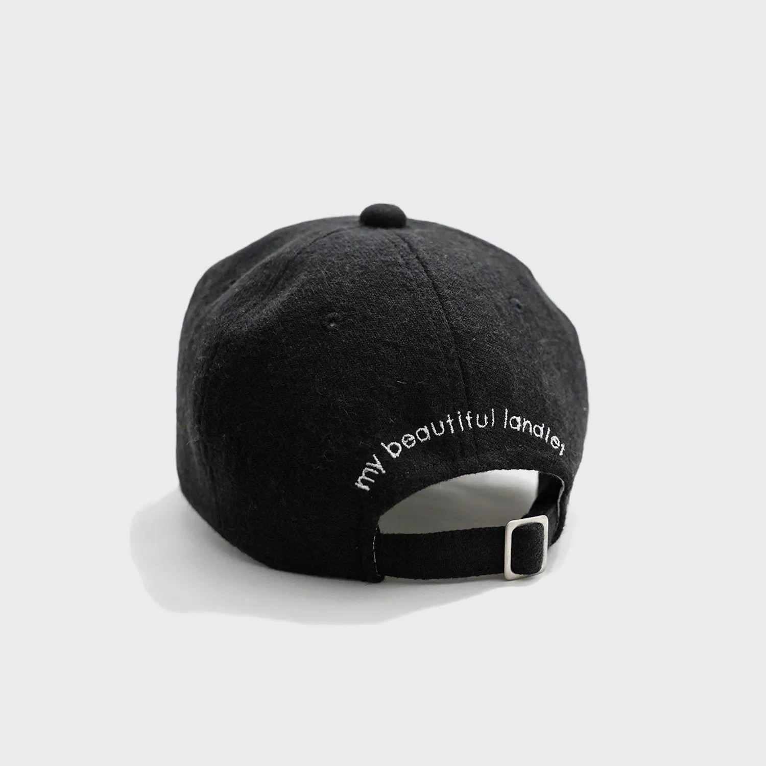 MBL-CAP-6 MY BEAUTIFUL LANDLET x NINE TAILOR BASEBALL LOGO CAP