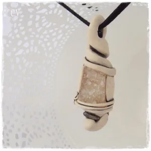 Meditation Quartz Crystal Pendant