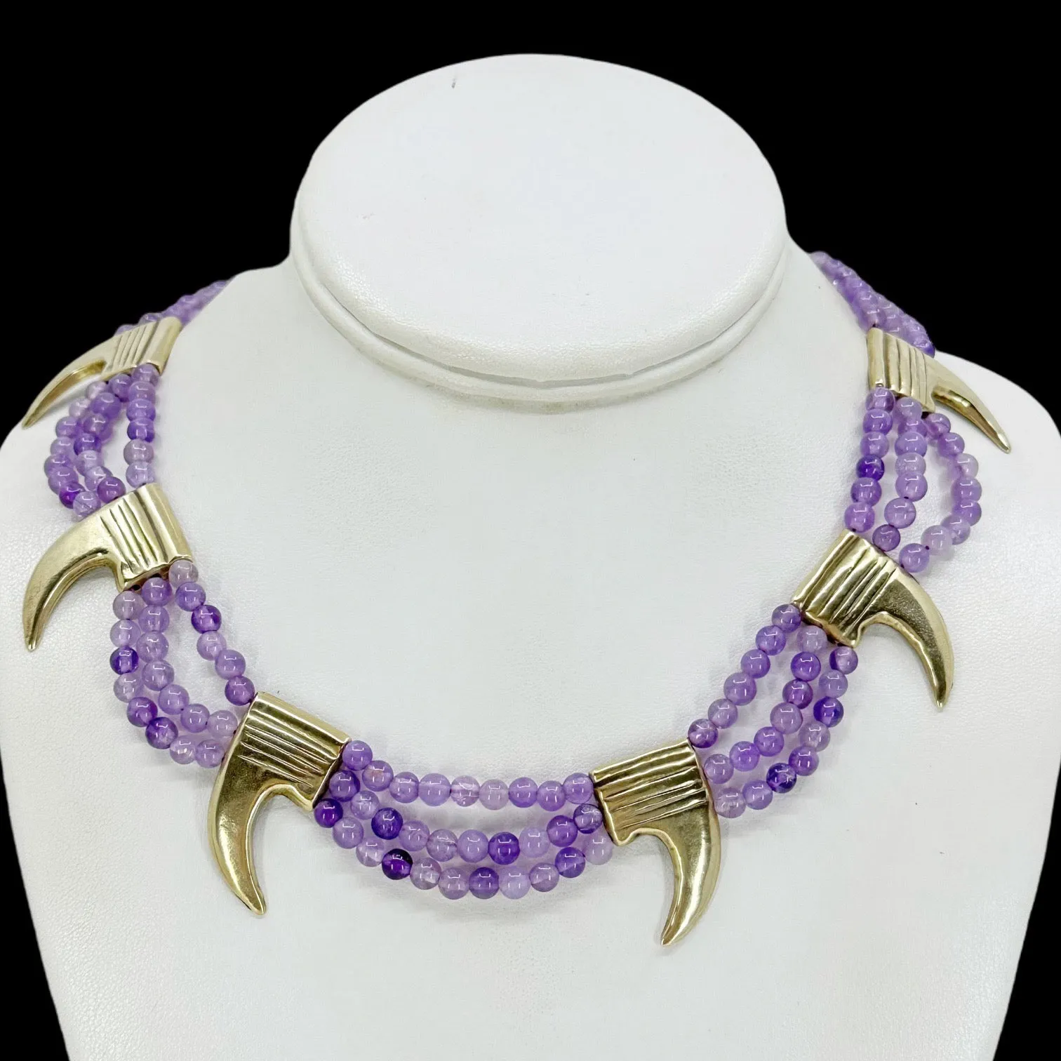 Metropolitan Museum of Art MMA gold over sterling silver  Claw of Sithathoryunet necklace GM165
