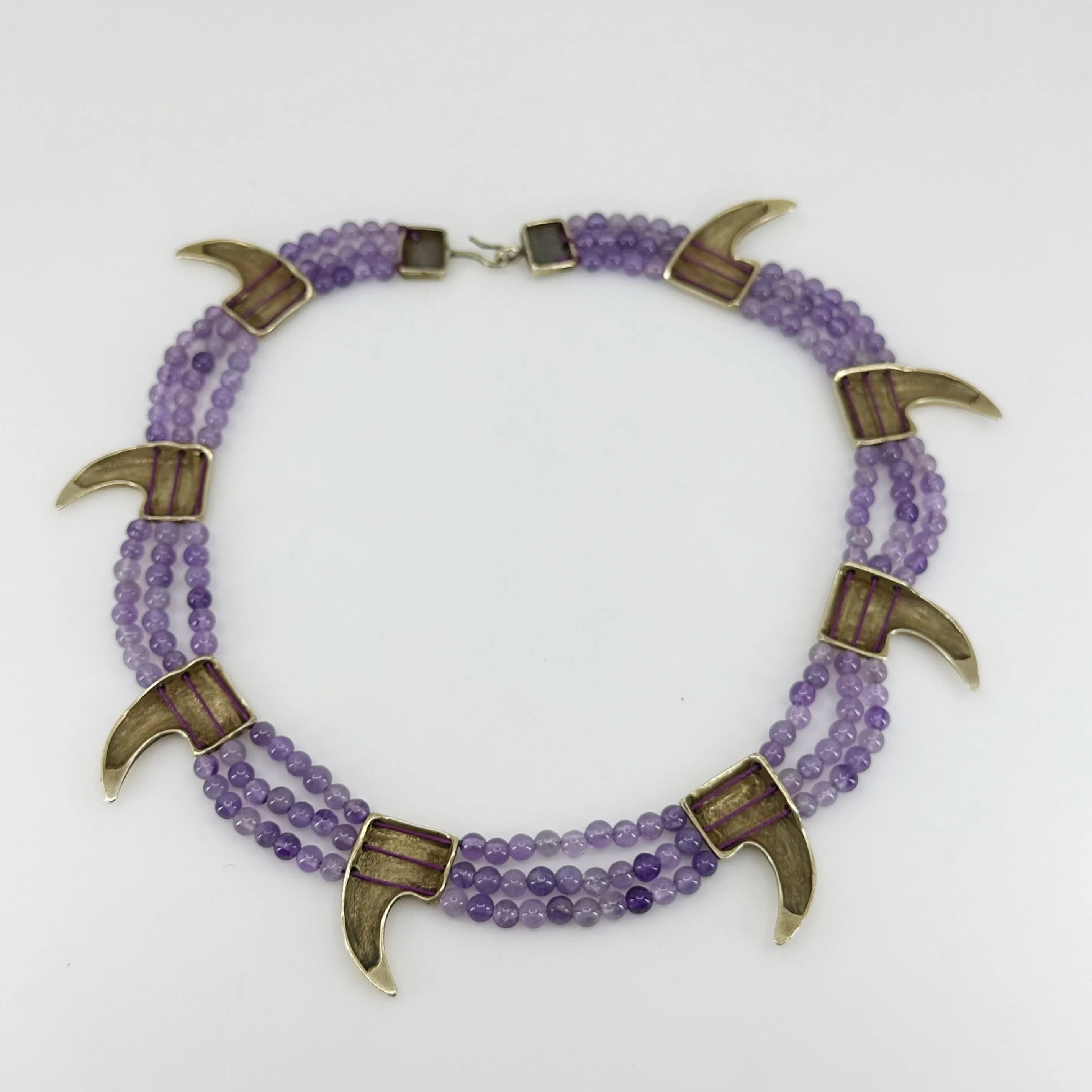 Metropolitan Museum of Art MMA gold over sterling silver  Claw of Sithathoryunet necklace GM165