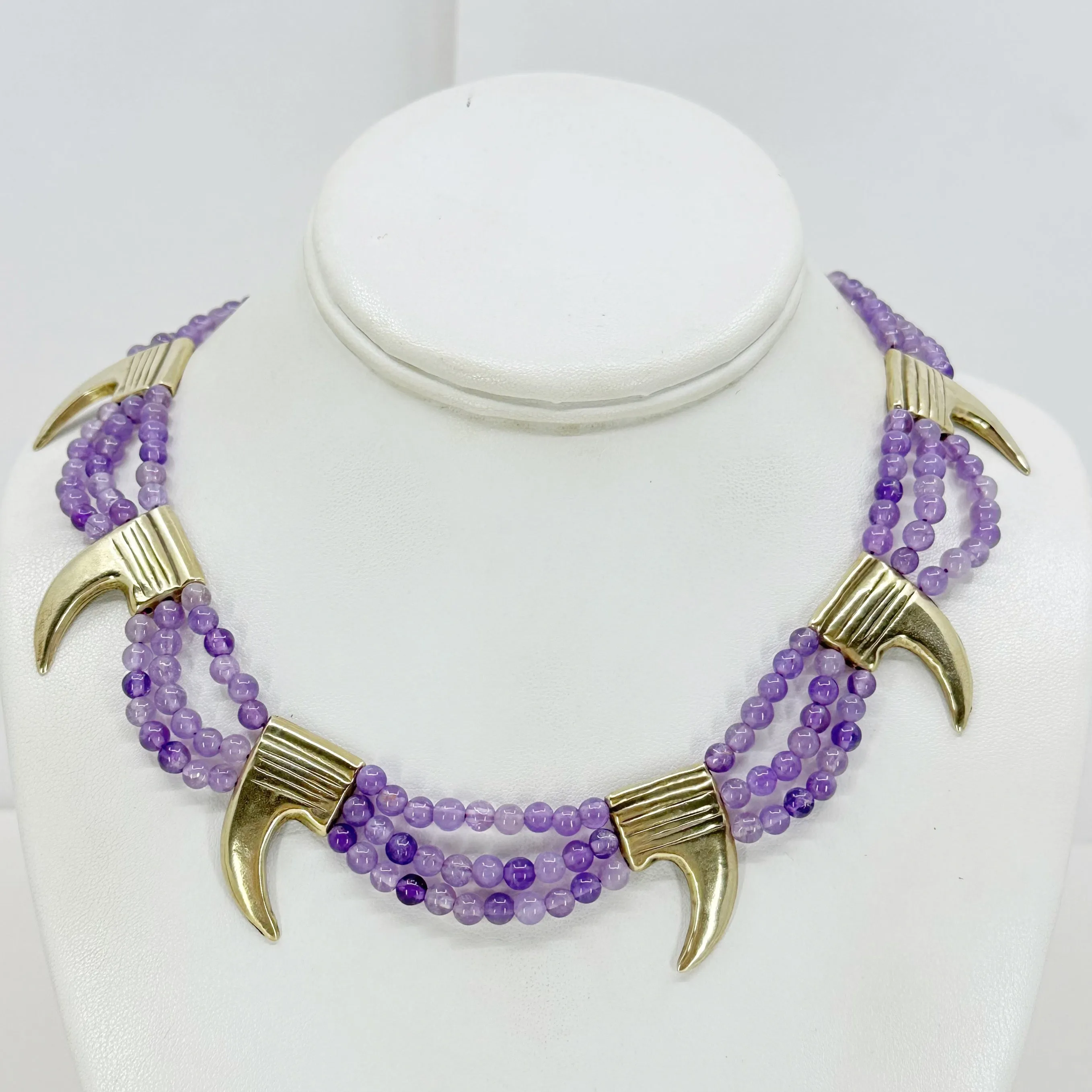 Metropolitan Museum of Art MMA gold over sterling silver  Claw of Sithathoryunet necklace GM165