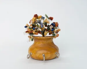 Mix Crystal Tree Keyholder