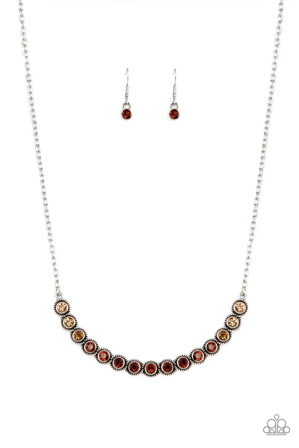 Necklaces Throwing SHADES - Brown N435