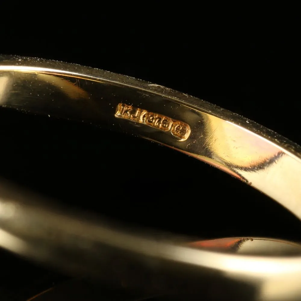 Opal 9Ct Gold Ring Large 6.5Ct Opal