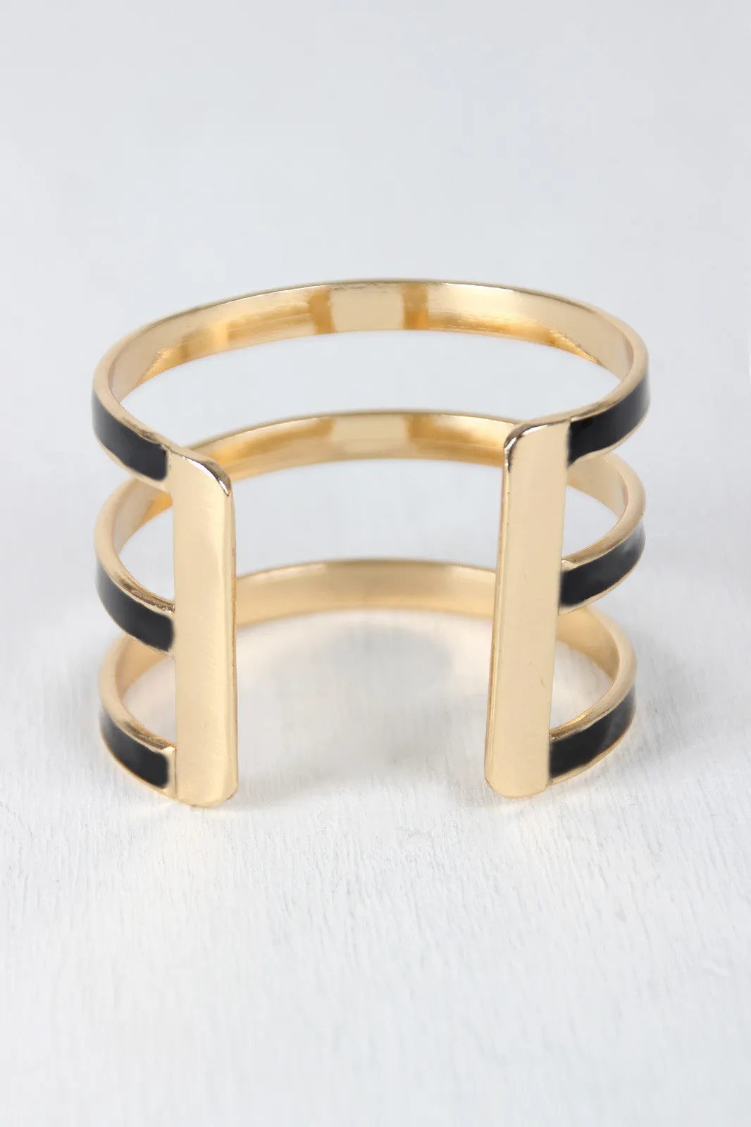 Open Stripe Cuff
