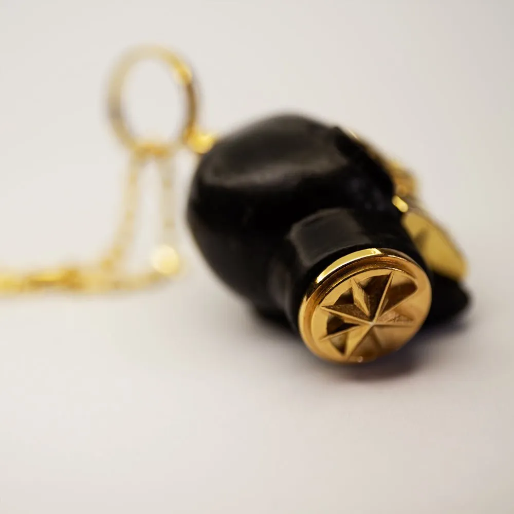 Oracle Skull pendant - black
