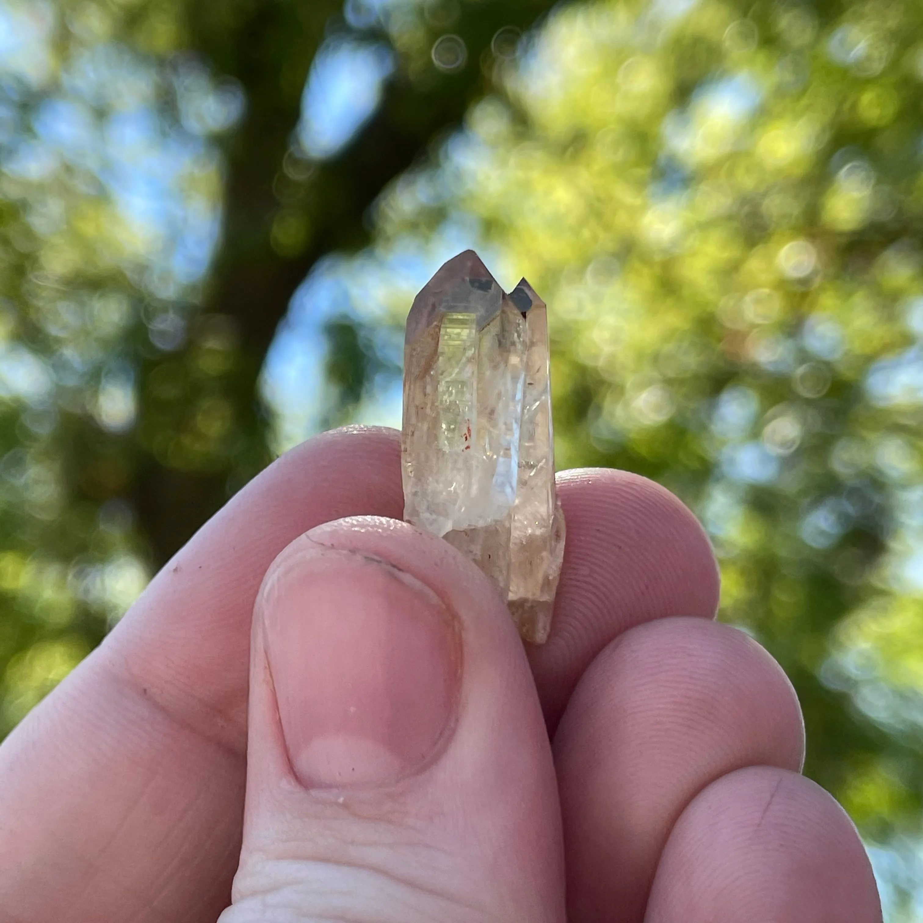 Over 1lb Lot of Kundalini Quartz Citrine, Democratic Republic of Congo, Lwena, Congo Citrine