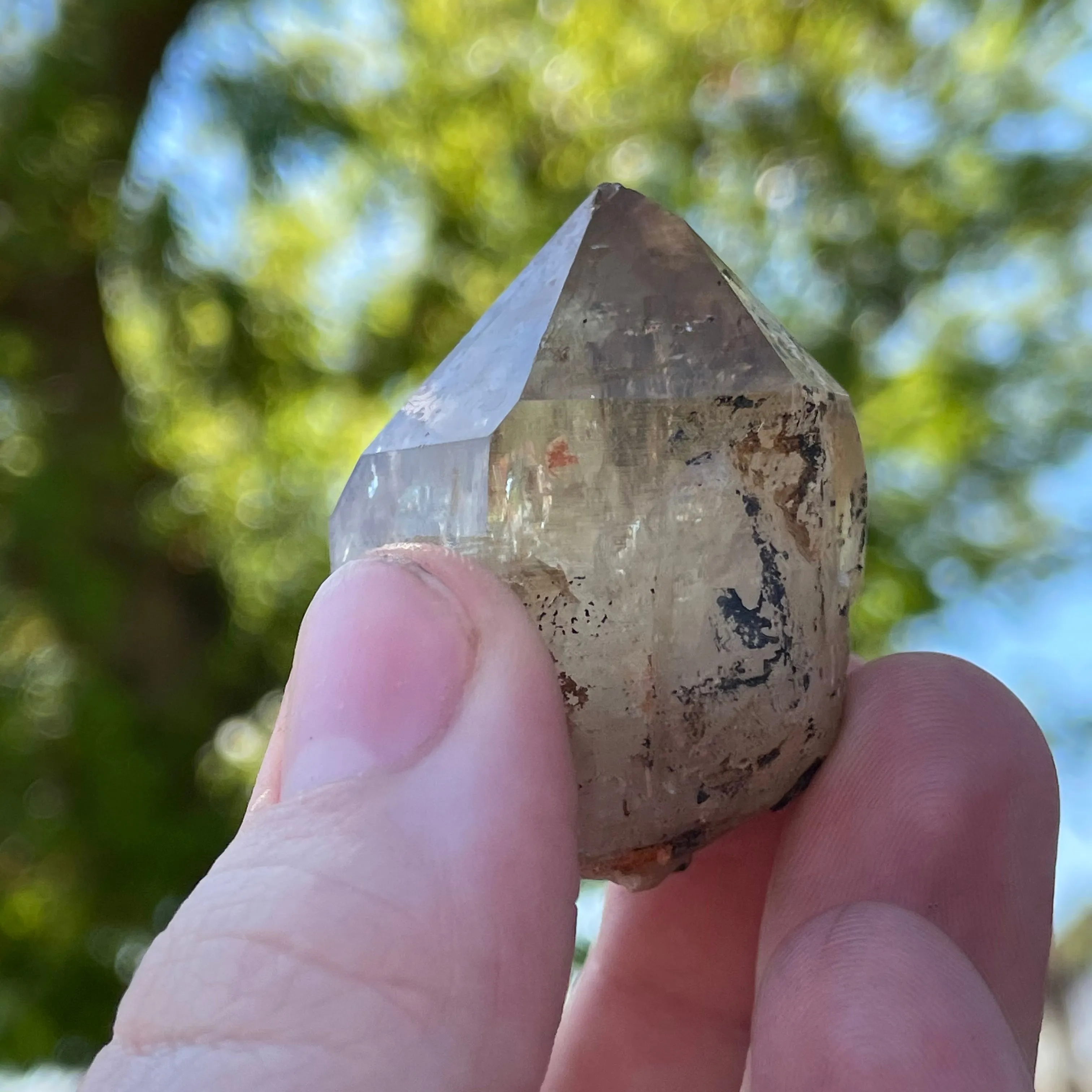 Over 1lb Lot of Kundalini Quartz Citrine, Democratic Republic of Congo, Lwena, Congo Citrine