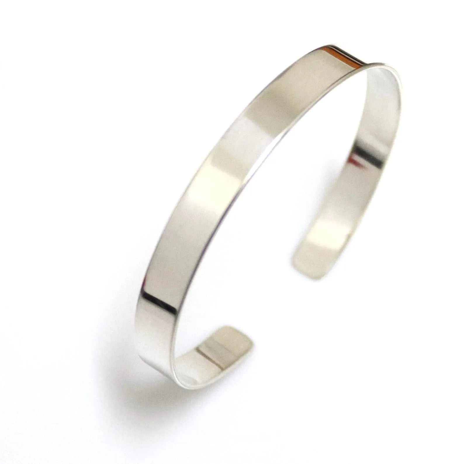 Personalized Sterling Silver Men's Inspiration Cuff Bracelet