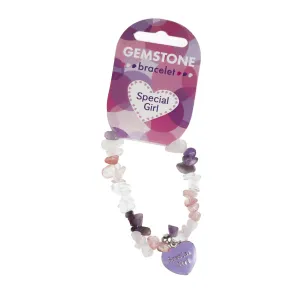 PINK GEMSTONE BRACELET SPECIAL GIRL