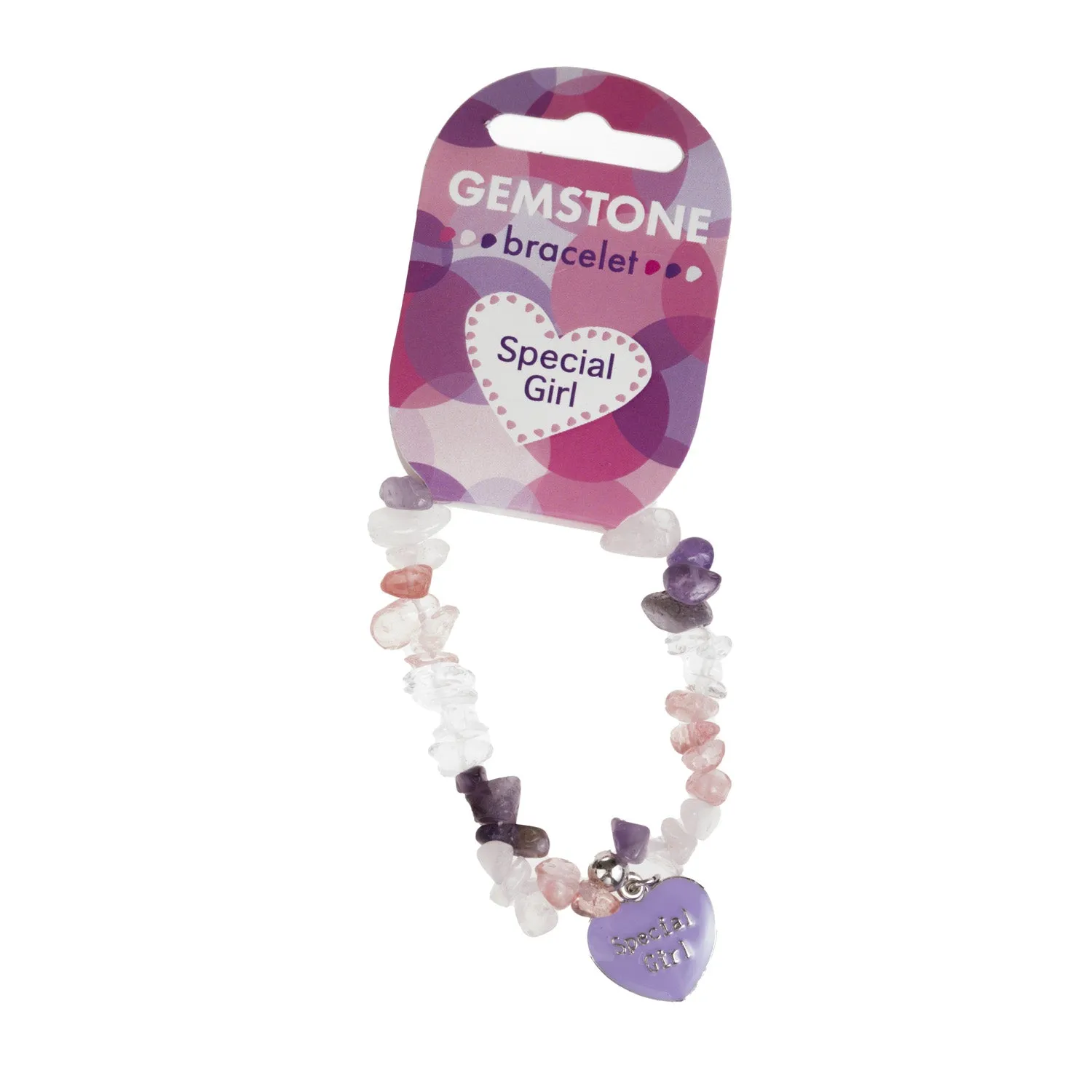 PINK GEMSTONE BRACELET SPECIAL GIRL