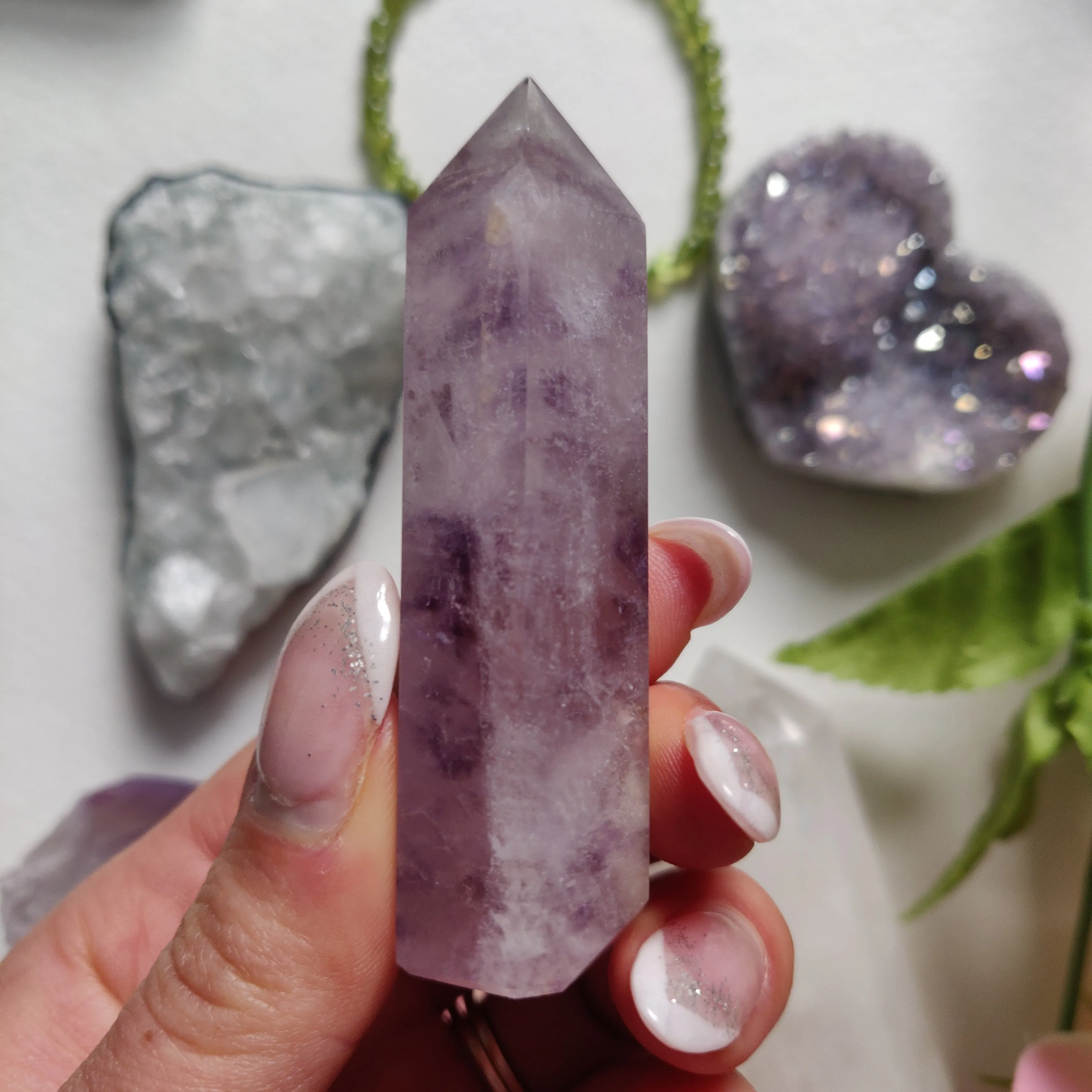 Polished Amethyst Point (#1)