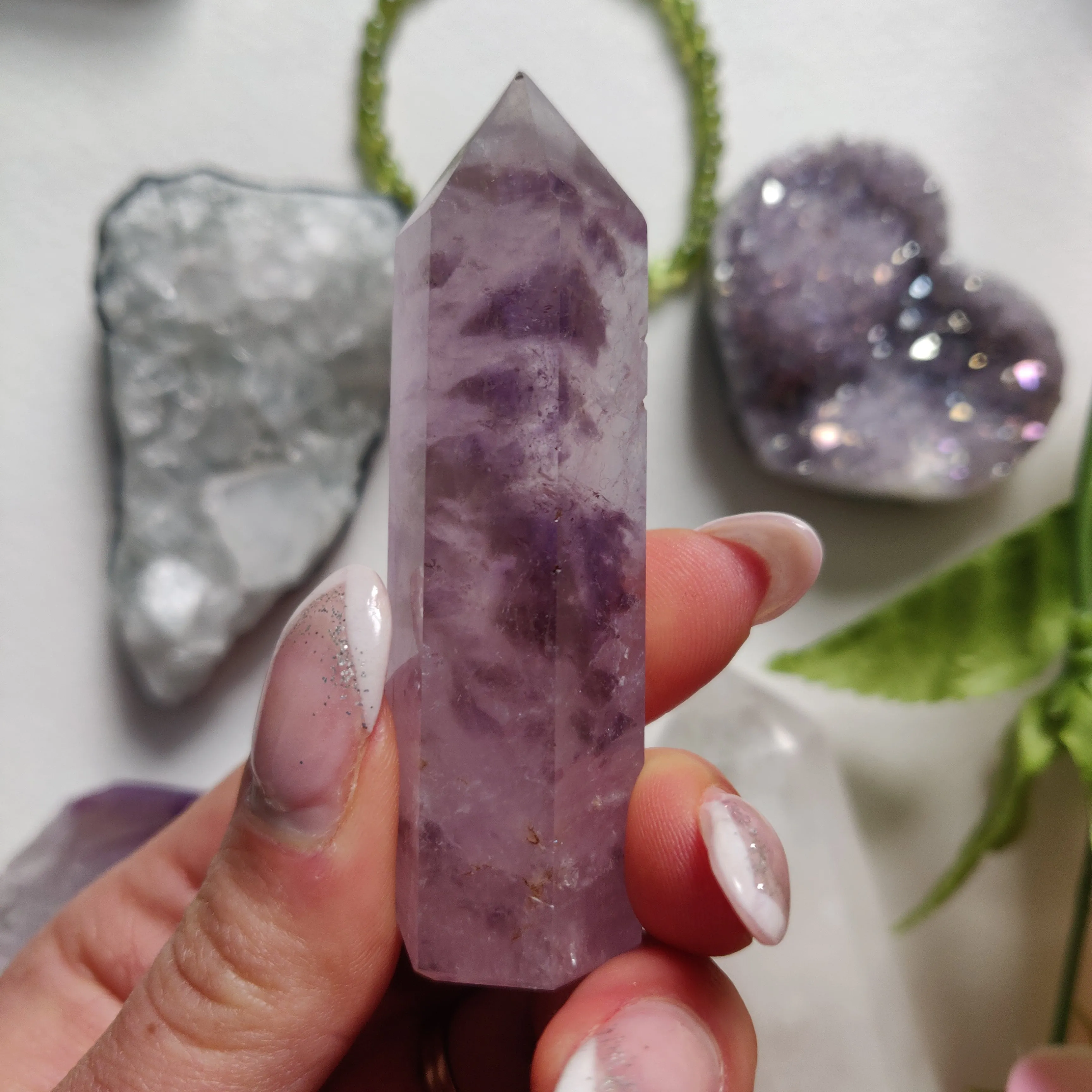 Polished Amethyst Point (#1)