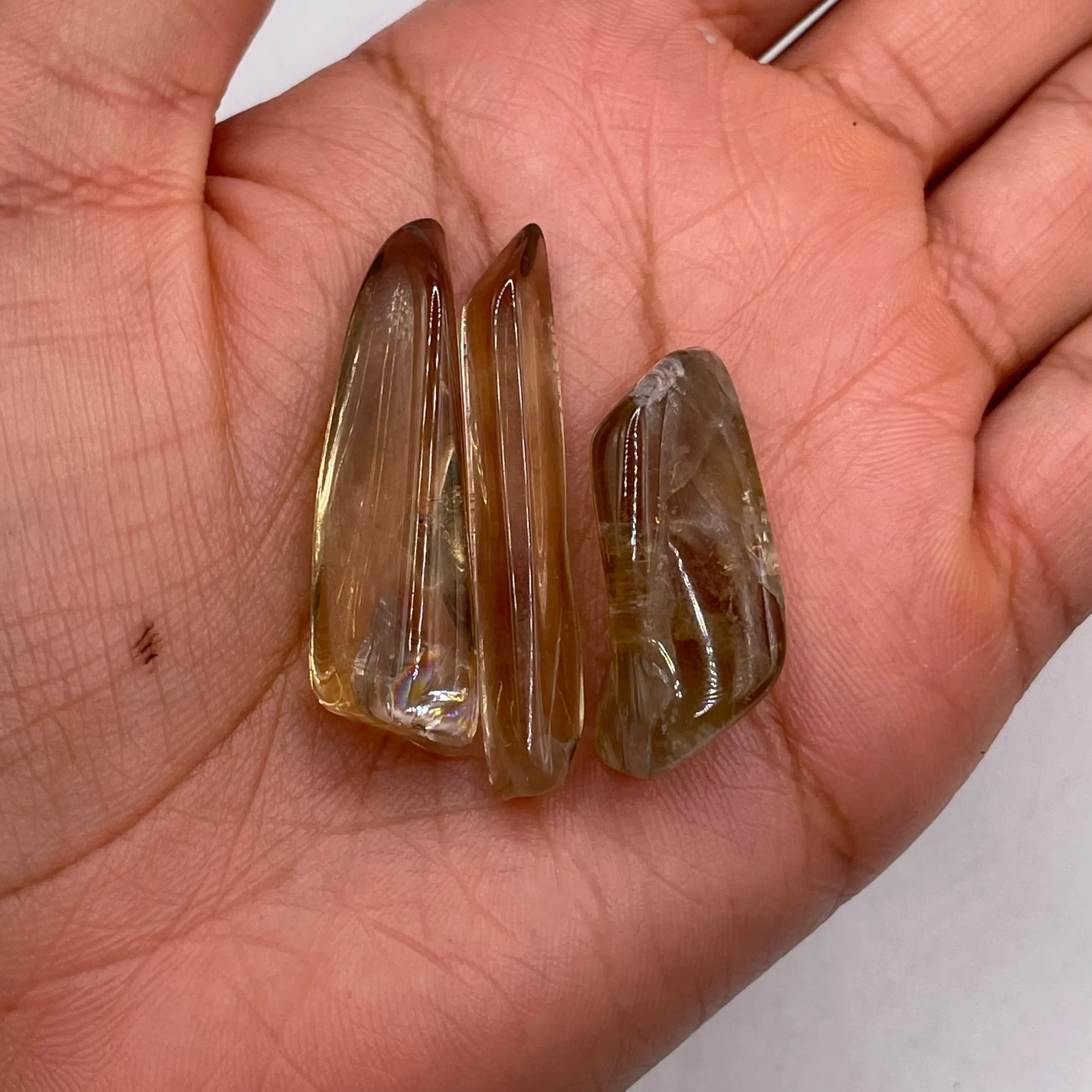 Polished Citrine from Zimbabwe