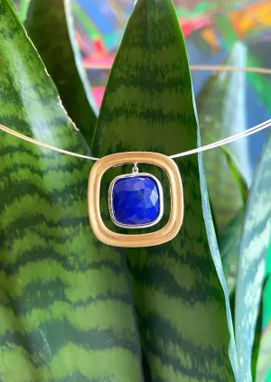 "Keops" Lapis Pendant