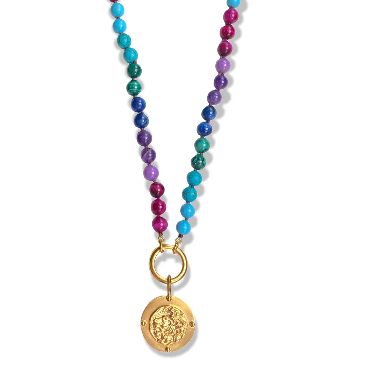 Rainbow Charm Necklace