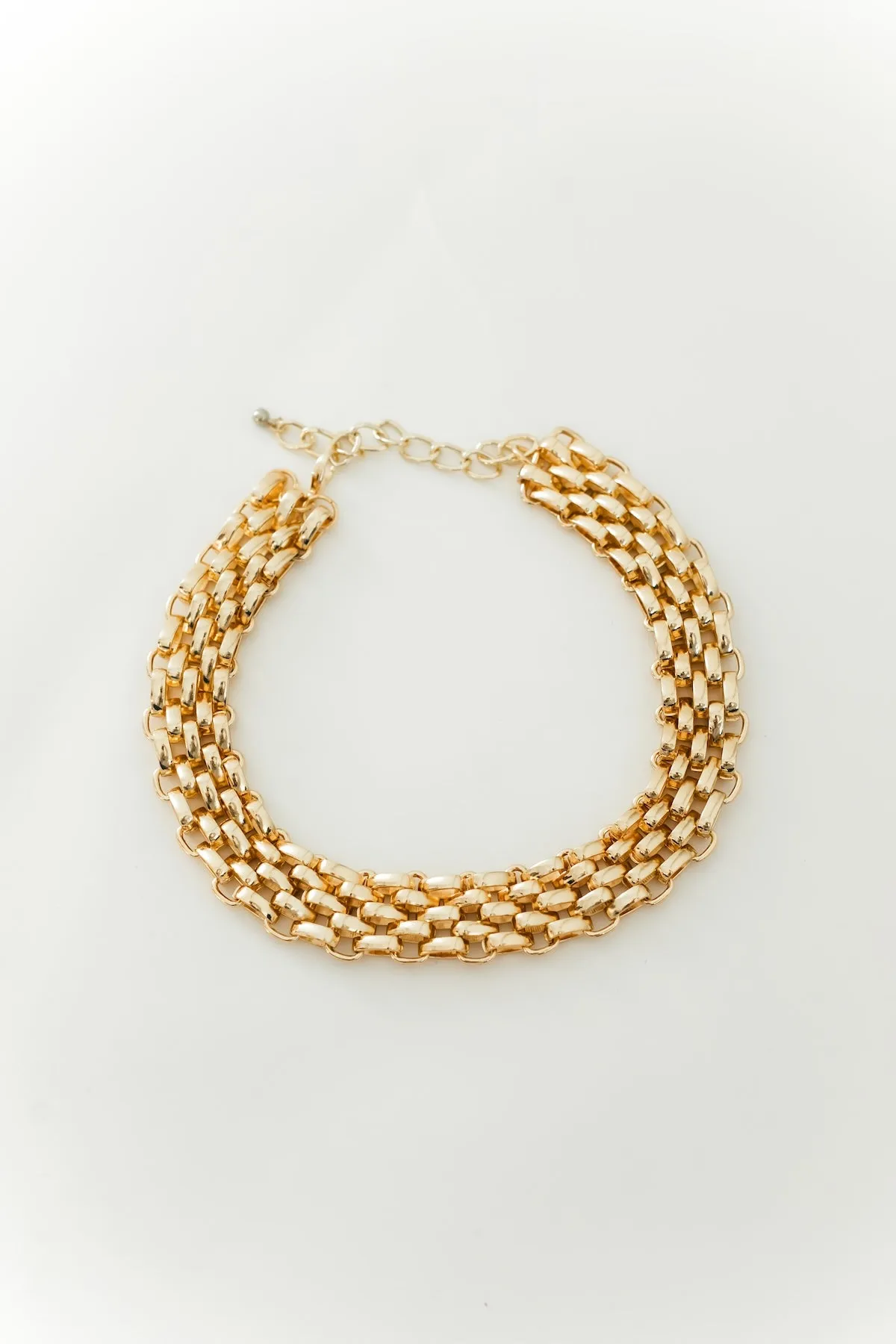 Relle Chainlink Necklace - Gold