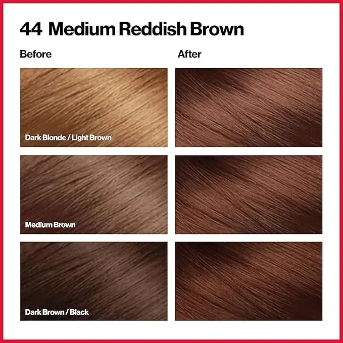 Revlon Colorsilk Beautiful - Color Shade 44 Medium Reddish Brown