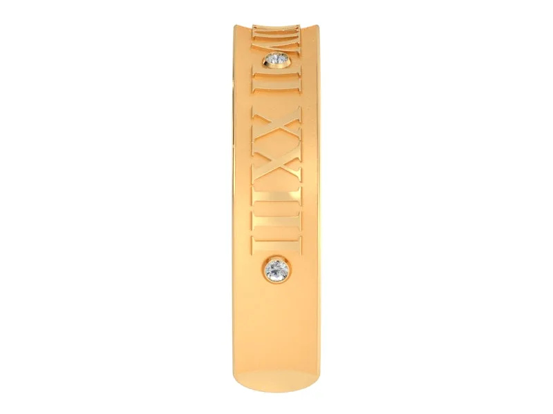 Roman Numeral Cuff