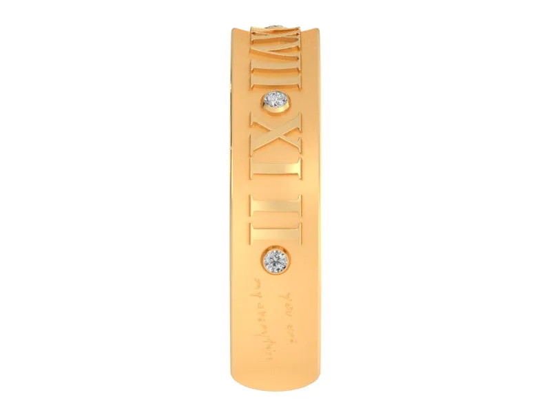 Roman Numeral Cuff