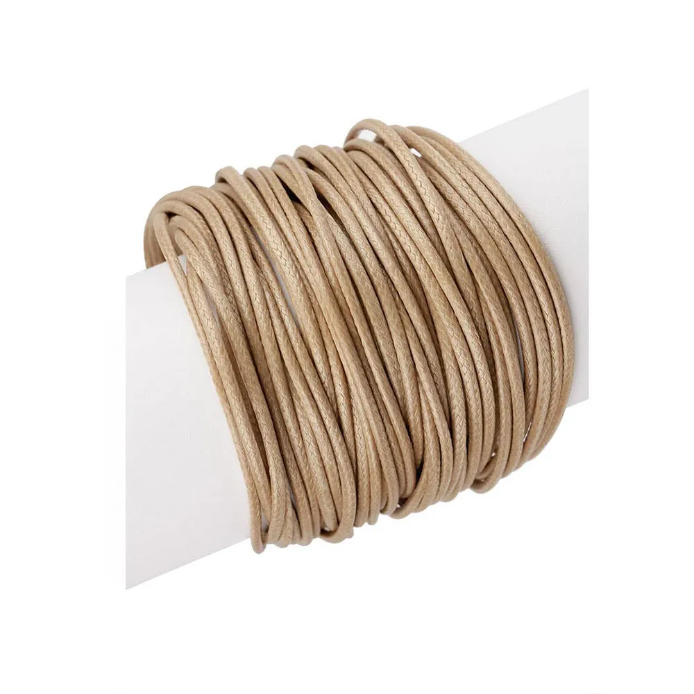 SAACHI Simple Cord Leather Bracelet