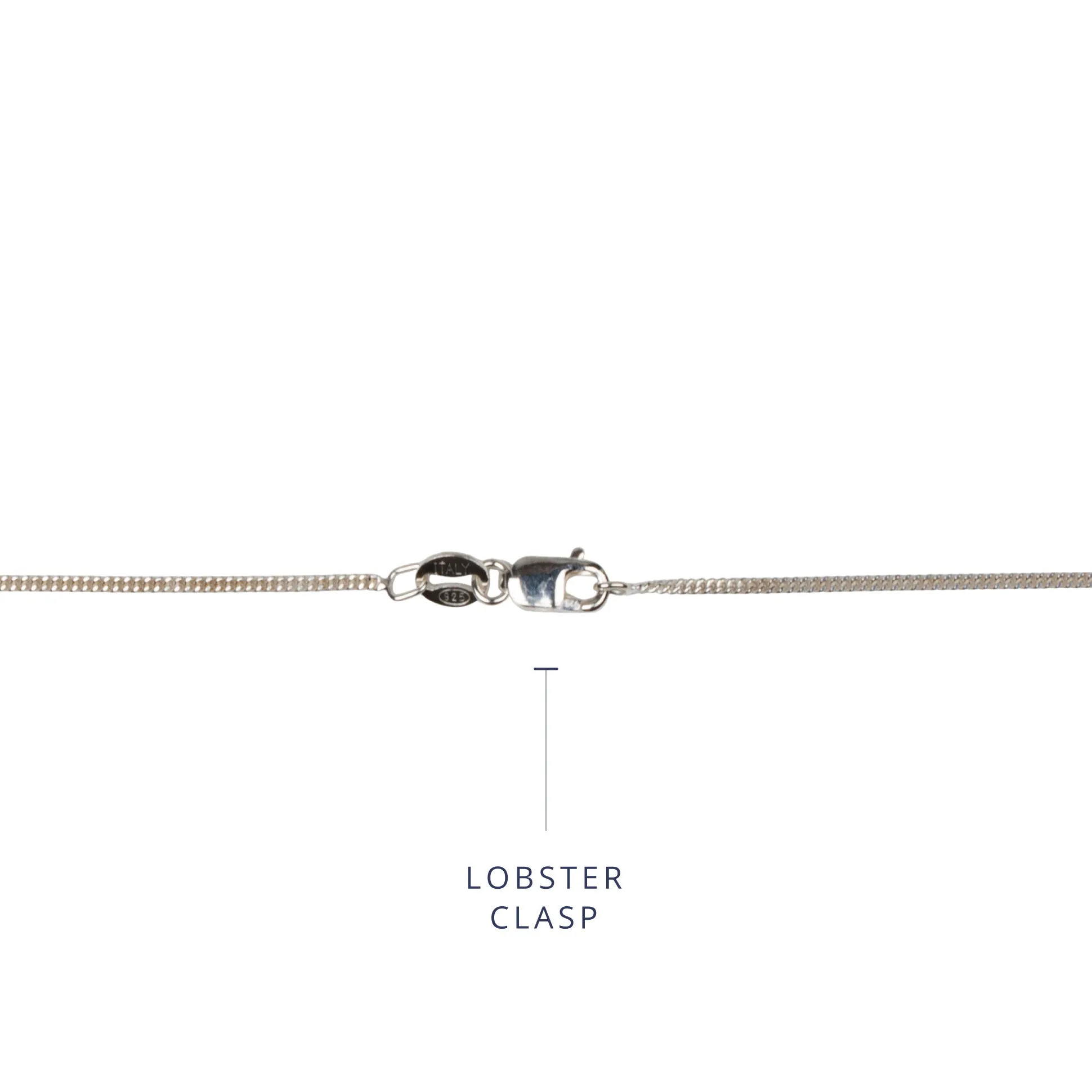 Small Aurora Birthstone Necklace - February - Amethyst