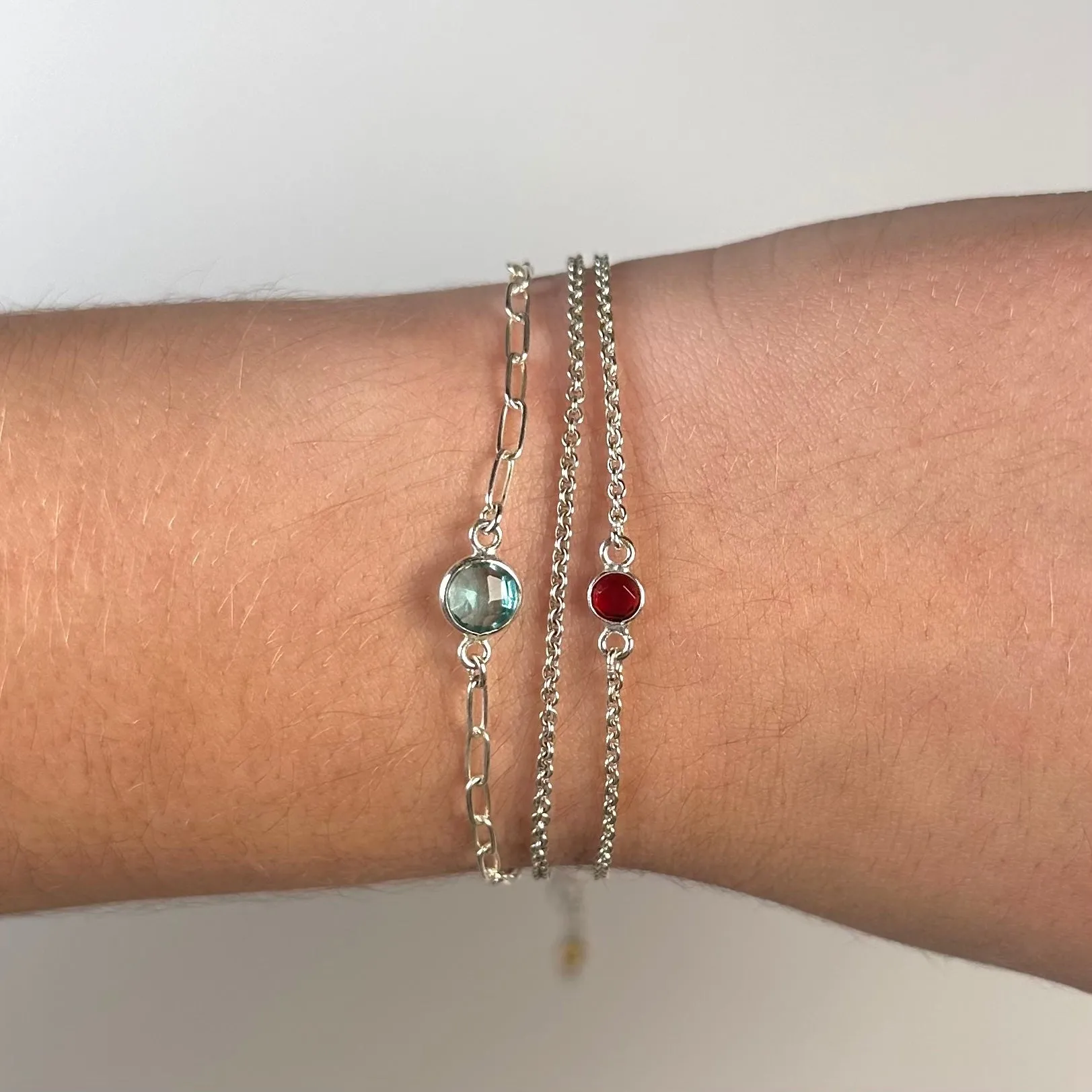 Small Round Channel Set Clear Quartz Connector