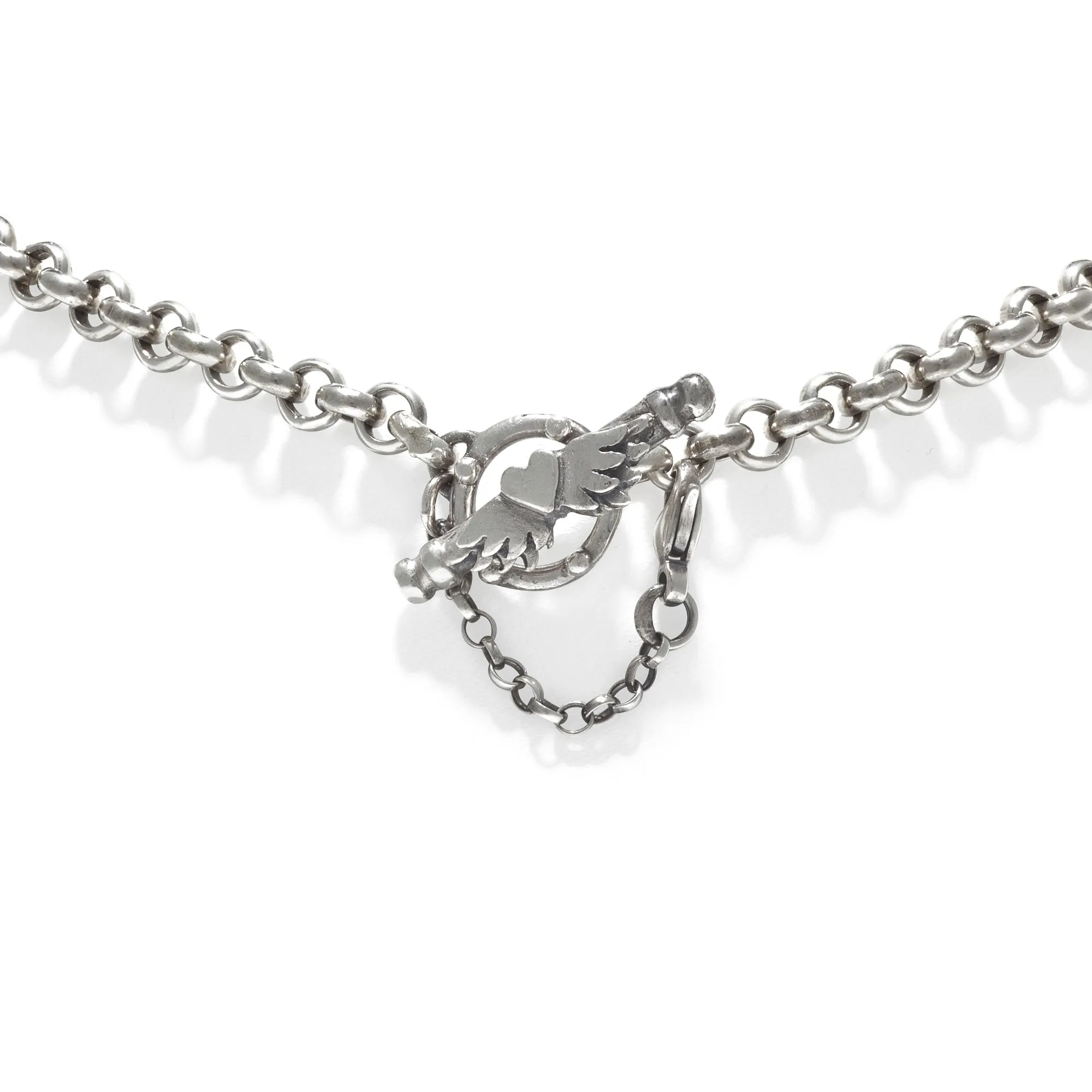 Spotty Winged Butterfly Necklace