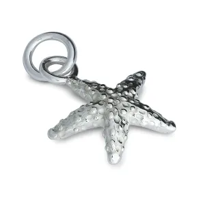Starfish Silver Charm