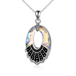 Sterling Silver Necklace Gifts Jewelry Fans of Ruth Bader Ginsburg