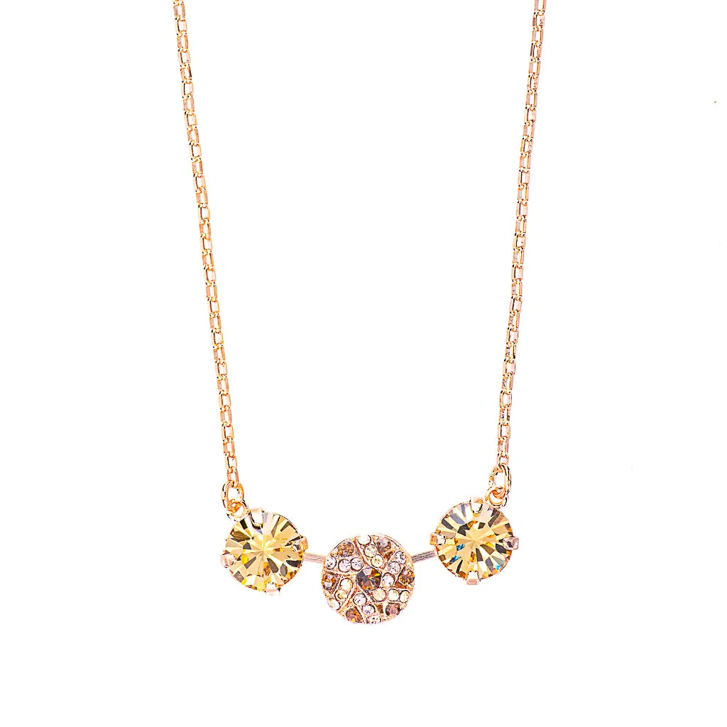 Swirl Trio Pendant in "Chai" *Preorder*