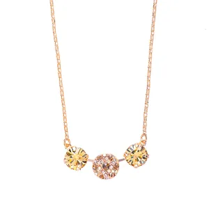 Swirl Trio Pendant in "Chai" *Preorder*