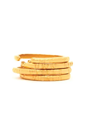 Sylvia Benson MOLW Gold Cuff