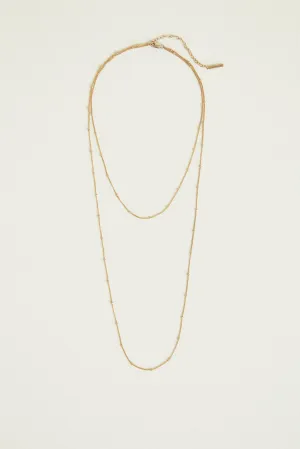 Thatch Adelaide Double Necklace