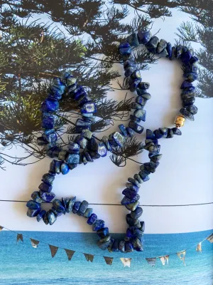 The Surfer Boy Necklace (Lapis Lazuli)