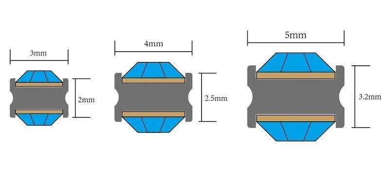 Tilum 3mm Titanium Double Bezel Set Opal Captive Disc