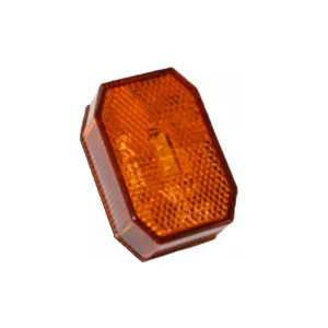 Trailer Flexipoint LED Side Marker Lamp with Reflector - Amber 0.5m
