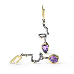 Unku Amethyst Earrings