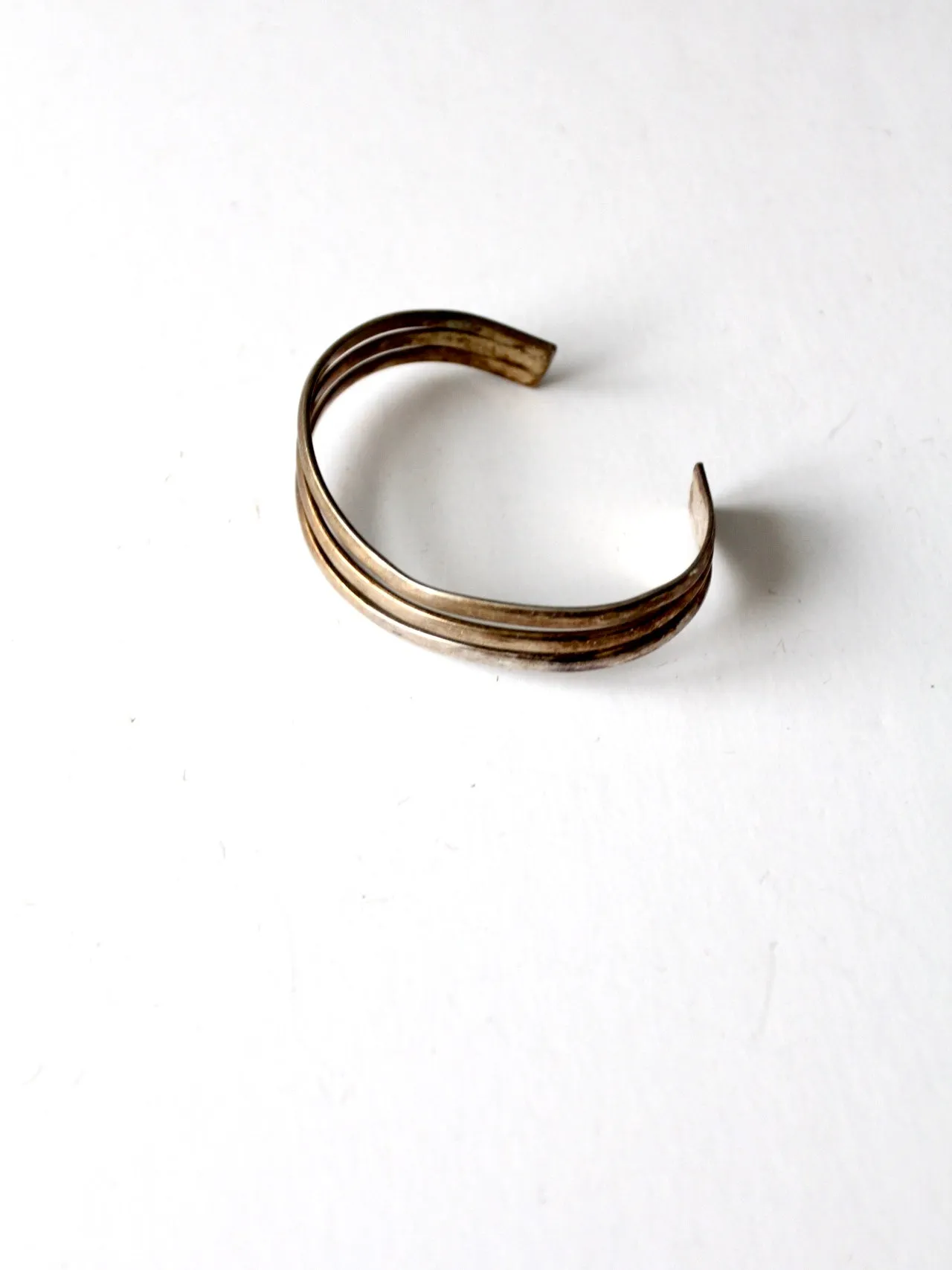 vintage wave cuff bracelet