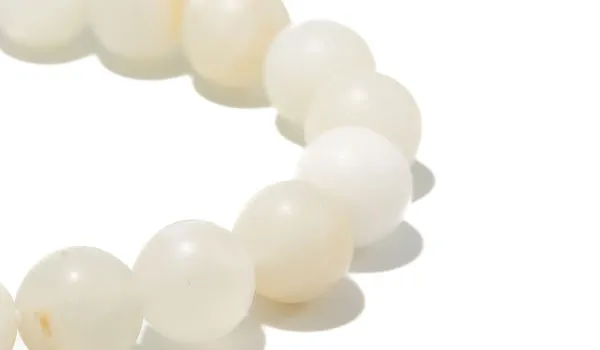 Yellow Calcite Matte Natural Gemstone Bracelet